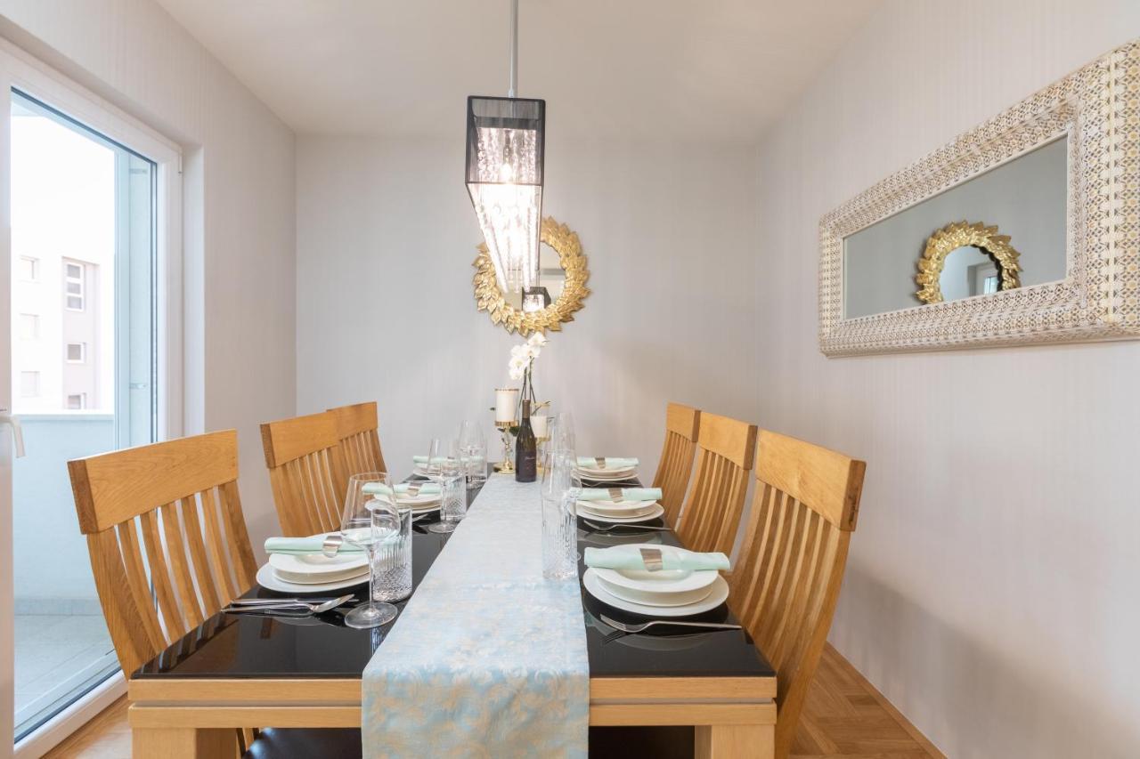 Luxury Apartman Sky With Sea View And Whirlpool Makarska Esterno foto